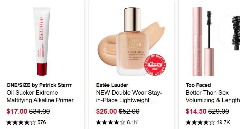 Sephora sale