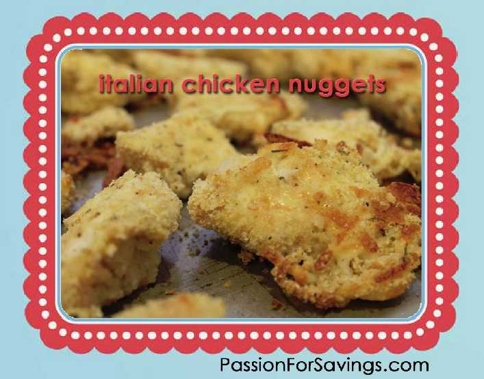Italian Chicken Nuggets