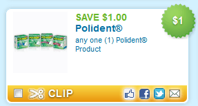 Polident Coupon! | $1.98 at Walmart! - Passion for Savings